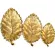 Jinserta Metal Storage Tray Gold Fruit Dessert Cake Plate Creative Leaf Shape Silver Snack Nuts Organizer For Home Party Wedding