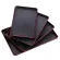 New Food Trays Rectangular Plastic Food Trays High Quality Kitchen Organizer and Storage Contains Bandejas de Decoraacin