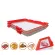 High Quality Preservation Serving Tray Food Organizer Keing Fresh Tray Kitchen Cover Plate Decorative Traray