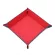 Foldable Storage Box Pu Leather Square Tray For Dice Table Games Key Wallet Coin Box Tray Desk Storage Box Trays Decor