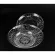 Multiple Sizes Round Transparent Acrylic Plate for Cake Delicate Lace Plate Dish Fruit for KTV Multifunction Home