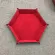 Enipate 1PC Foldable Hexagon Pu Leather Dice Tray Velvet Cloth Dice Table Games Desk Folding Storage Box Table Decor