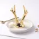 Nordic Ceramic Jewelry Key Tray Organizer Neckle Ring Display Plate Rabbit Flamingo Storage Cactus ATEK HOLDER