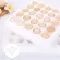 5pcs Pearl Wool Eggs Tray Wrapping EGG Holder QuakeProof Quail Eggs Box Without Paper Box Shock Pray Shock Proof Foam Egg Tay White