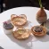 Handmade Rattan Weveing ​​Round Storage Basket Fruit Dish Wicker Bread Food Basket Kitchen Picnic Bread Sundry Mini Container