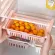25 Pull-Out Refrigerator Storage Box Holder Food Organizer Drawer Shelf Proper Food Organizer Drawer Kitchen Shelf Rack Holder
