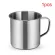 1/6PCS 304 Stainless Steel Travel Camping Mug Drinking Beer Coffee Tea Handle Cup Stainless Steel Durable Handle Design Portable