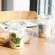 Coffee Cup Milk Cup Glass Home Cartoon Drinking Cup Breakfast Cup Straw Cup 450ml Mugs Child Sippy Cup Drinkware