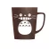 Cartoon Totoro Milk Coffee Mugs with Lid and Spoon Water Cup Tea Mugs Kitchen Drinking Cup