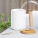 Pure Color Nordic Style Mug Creative Office Water Cup With Lid Spoon Milk Coffee Cup Wooden Handle Ceramic Mug