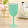 10oz Wine Glasses With Lids 9 Colors Stemless Tumbler Goblet Cocktail Glass Bar Drinkware Birthday Party Wine Cup