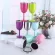 10oz Wine Glasses With Lids 9 Colors Stemless Tumbler Goblet Cocktail Glass Bar Drinkware Birthday Party Wine Cup
