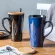 European Ceramic Minimalist Coffee Mug Porcelain Creative Office Teacups Large Capacity Couple Breakfast Milk Mug Drinkware