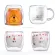 250ml Glass Mugs Cute Bear Cat Animal Double Wall Glass Mug Double-Layer Glass Milk Mug Coffee Cup