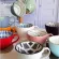 Ins Defect Retro Creative Nordic Embossed Personality Cemeter Creal Breakfast Milk Coffee Cup Kawaii Mug