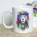 Mayrey Custom Photo Lion Printing Mug Watercolor Lion Picture Mug 11oz Beer Mug With Photo Coffee Cup