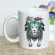 Mayrey Custom Photo Lion Printing Mug Watercolor Lion Picture Mug 11oz Beer Mug With Photo Coffee Cup