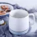 BRIEF BREAKFASKFAST MUG CLASSICAL HAND GRIP STYLE 340ml Ceramic of Bone China Milk Office Cups with Lid for Friend