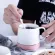 BRIEF BREAKFASKFAST MUG CLASSICAL HAND GRIP STYLE 340ml Ceramic of Bone China Milk Office Cups with Lid for Friend