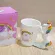 3d Stereo Unicorn Ceramic Mug Creative Animal Handle Coffee Cup Taza Unicornio Travel Coffee Mug Pink Cartoon Couple Coffee Cup