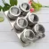 6pcs/set Magnetic Spice Jars With Wall Mounted Seasoning Box Magnetic Dustproof Visible Stainless Steel Spice Organizer Rack