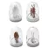 4pcs/set Spice Jar Creative Plant Animals Seasoning Bottle Salt Sugar Pepper Shaker Cooking Tools Kitchen Supplies