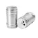 Stainless Steel Seasoning Pepper Spice Salt Shaker Rotating Lid Seasoning Pot Kitchen Cooking Barbecue Tools