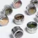 New Magnetic Spice Jars Stainless SPICE JARS RASPHARS SPHARENT LID LABLS SEAPPPER SPICES Storage Box