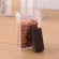 6pcs/set Kitchen Transparent Seasoning Box Spice Jar Rack Salt And Pepper Sprayer Container Tools Kitchen Spice Storage Bottle