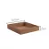 Nordic Style Beech Wooden Spiral Square Shape Jewelry Tray Candle Holder Storage Rack Home Organizer Decoration Accessories