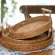 WOVEN RATTAN BASKET TRAY WITH HANDLE BRUAD FOOD Storage Plate for Breakfast Drink Snack Coffee Tea Handmade Storage