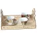 4 Wooden Artistic Eid Mubarak Party Serving Tableware Tray Display Wood Display Dish Fruits Platter Snacks Plate Desserts