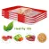 Eco Food Preservation Tray Creative Food Preservation Stackable Magic Elastic Food Fresh Tray Reusable Food Storage Container