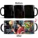 New 1pcs One Piece Luffy Zoro Ace Coffee Mugs Heat Sensitive Tea Milk Cup Color Changing Magic Ceramic Mug S For Friend