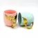 Colorful Beautiful Fish Tail From The Bottom Of My Heart Large Capacity Mermaid Cup Coffee Dog