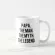Papa The Man The Myth The Legend Funny Mug Teacher Tea Cup Sweet Funny Mugs Cups For Girlfriend Boyfriend Novelty Valentine Coll
