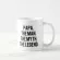 Papa The Man The Myth The Legend Funny Mug Teacher Tea Cup Sweet Funny Mugs Cups For Girlfriend Boyfriend Novelty Valentine Coll