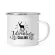 Stainless Steel Camping Coffee Mug The Adventure is Calling Me Birthday Outdoors Metal Enamel Campfire Cup.