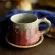 Coarse Pottery Coffee Cup Vintage Handmade Coffee Drinkware Cup Milk Tea Cup Mug Drinking Wy80112