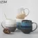 Luxury Ceramic Coffee Mug With Spoon Handmade Couple Large Cute Cup Office Japanese Coffee Cup Travel Milk Breakfast Tea Cups
