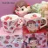Cute Milk Coffee Cup Girl Cartoon Mug Strawberry Ceramic Water Cup Mugs Pink Coffee Cup Funny Mug Tazas Birthday Box Cm076