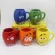 New MM Beans Coffee Mugs Tea Cups and Mugs Creative Cartoon Cute Expression Mark Large Capacity Drinkware S