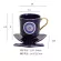 Morocco Light Light Luxury Ceramic Coffee Cup European Small Luxury Coffee Cup Dish Set Home afternoon Tea Exquisite Cup