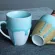 Japan Style Personality Creative Ce rate Mug with Spoon Cup Retro Handle Couple Cup Birthday