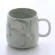 Chanthova 380ml Big Big Big Big Belly Modern Creative Texture Pattern Ceramic Coffee Mug Home Office Porcelain Coffee Cups and Mugs