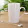 Nordic Style Travel Plaine Milk Coffee Mug Custom Large Plaine White Coffee Princed Mugs Tazas Caneca Tea Coffee Work Cup II50MKB