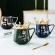 Creative Crown Theme Milk Coffee Mugs Cartoon Crown Mugs Cup Kitchen Tool Halloween for Girlt Kids