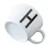 Alphabet MUG NEW CREATIVE CRAMIC MILK BREAKFAST CUP COUPLE COFFEE CUP