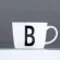 Alphabet MUG NEW CREATIVE CRAMIC MILK BREAKFAST CUP COUPLE COFFEE CUP