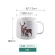 Nordic Espresso Mug Porcelain Hand Painted Eco Friendly Cute Creative Tea Cup Ceramic Coffee Mug Tazas De Cafe Drinkware Mm60mkb